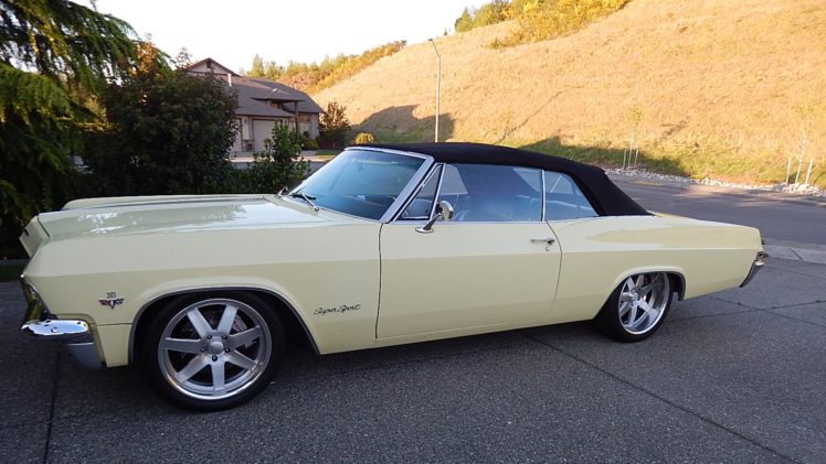 1965, Chevrolet, Impala, Ss, Convertible, Street, Rod, Cruiser, Usa,  06 HD Wallpaper Desktop Background