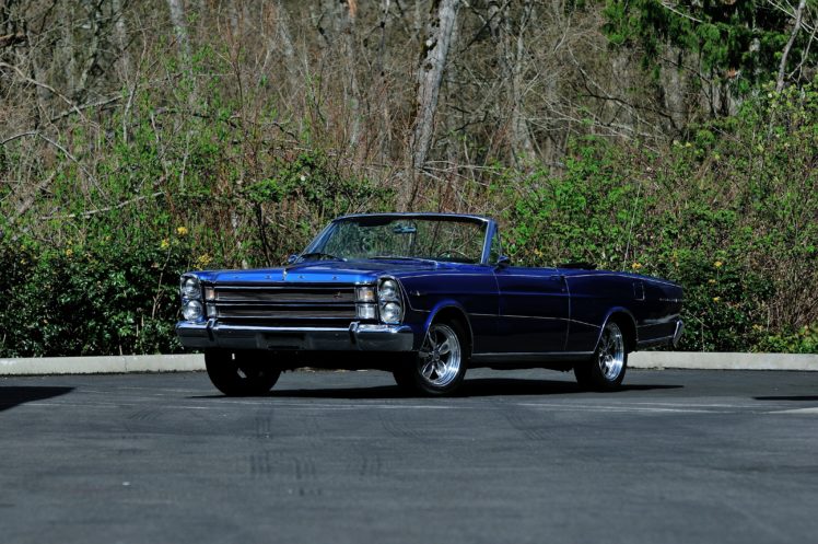 1966, Ford, Galaxie, 500, Convertible, Street, Rod, Cruiser, Usa,  01 HD Wallpaper Desktop Background
