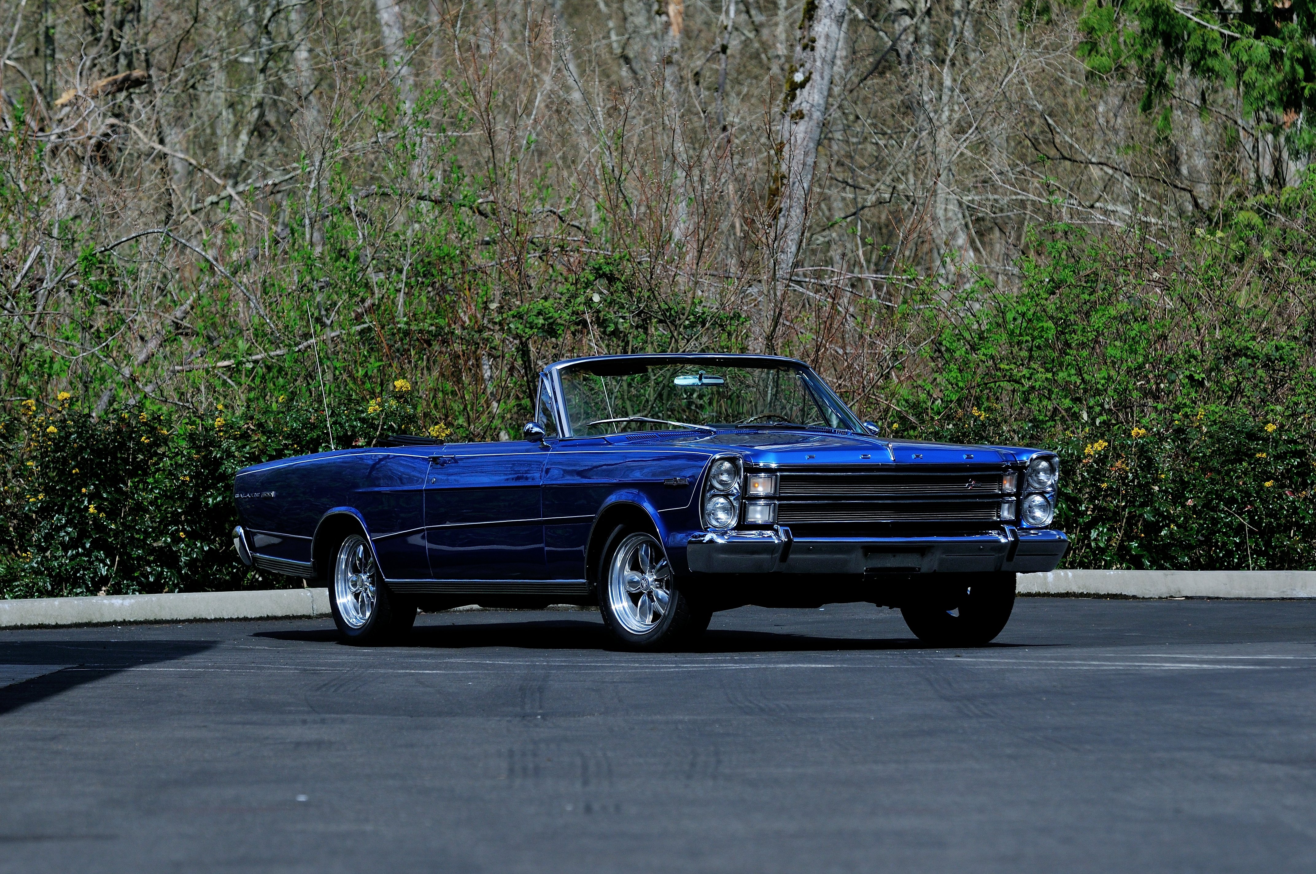 1966, Ford, Galaxie, 500, Convertible, Street, Rod, Cruiser, Usa,  12 Wallpaper