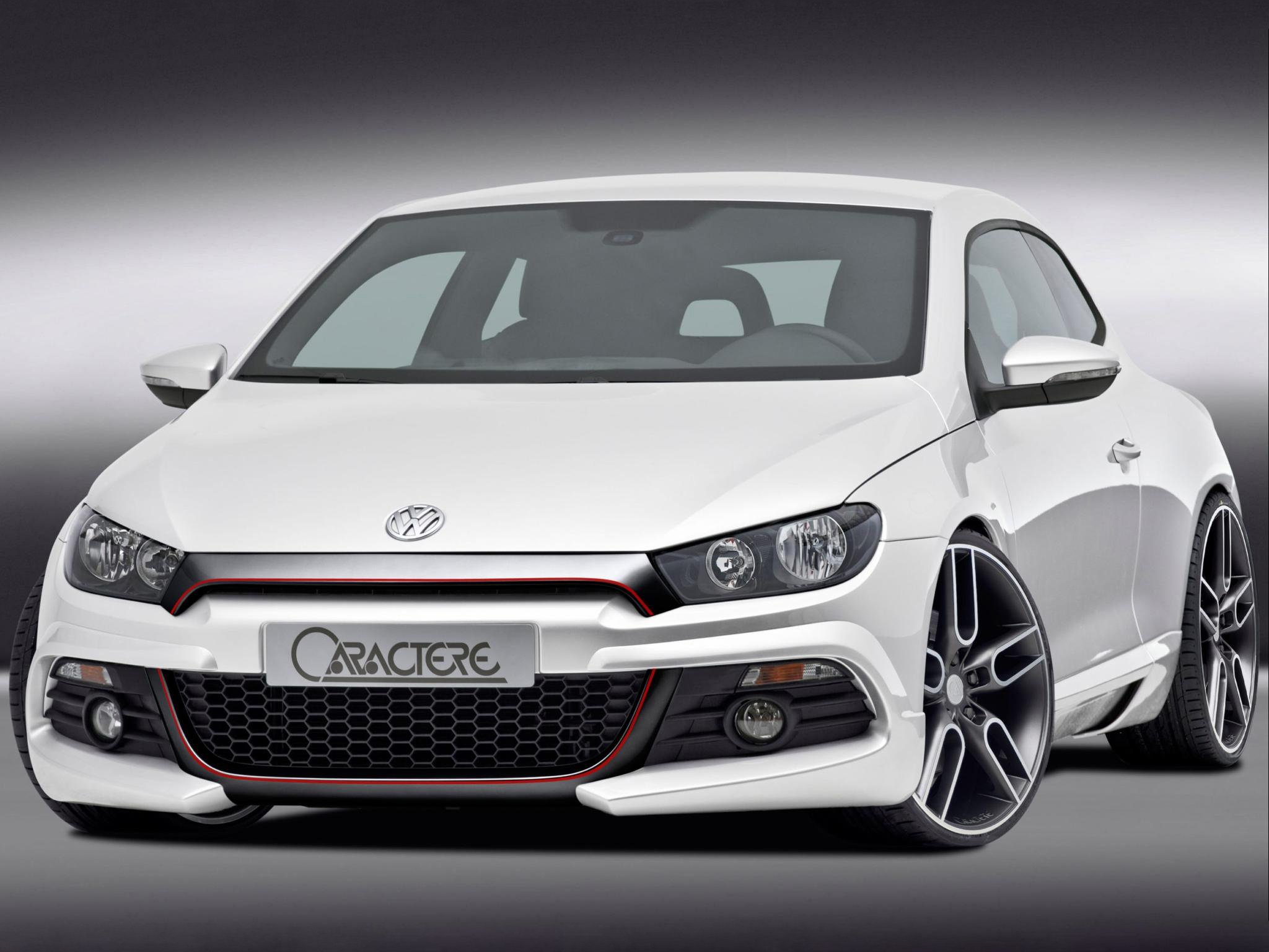 Caractere, Volkswagen, Scirocco, Modified, Cars, 2009 Wallpapers Hd 