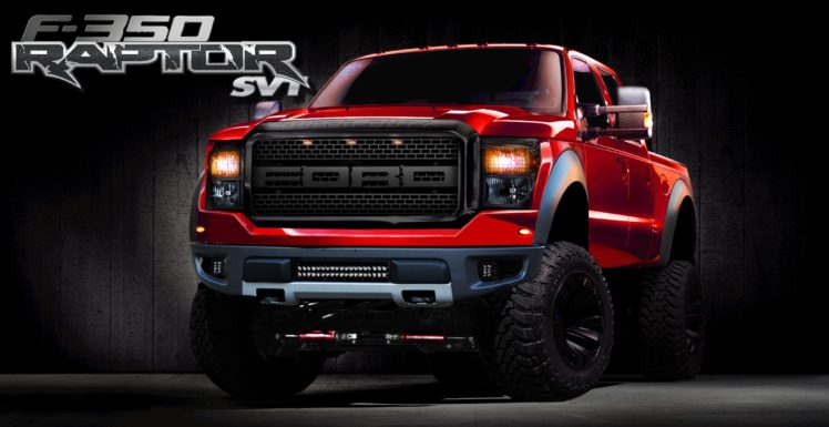 ford, F 350, Raptor, Red, Heavy, Pick, Up, Wallpaper HD Wallpaper Desktop Background