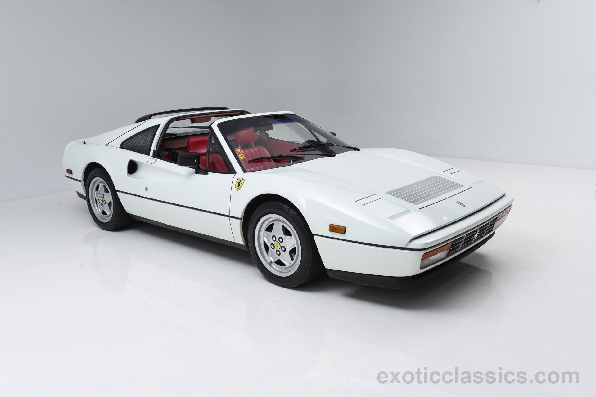 1988, Ferrari, 328, Gts, Cars, White Wallpaper