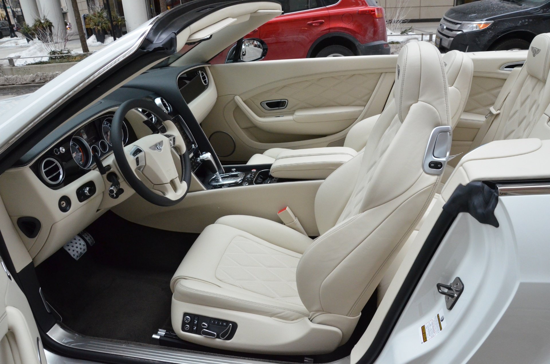 2015, Bentley, Continental, Gtc, V8 s, Cars, White Wallpaper