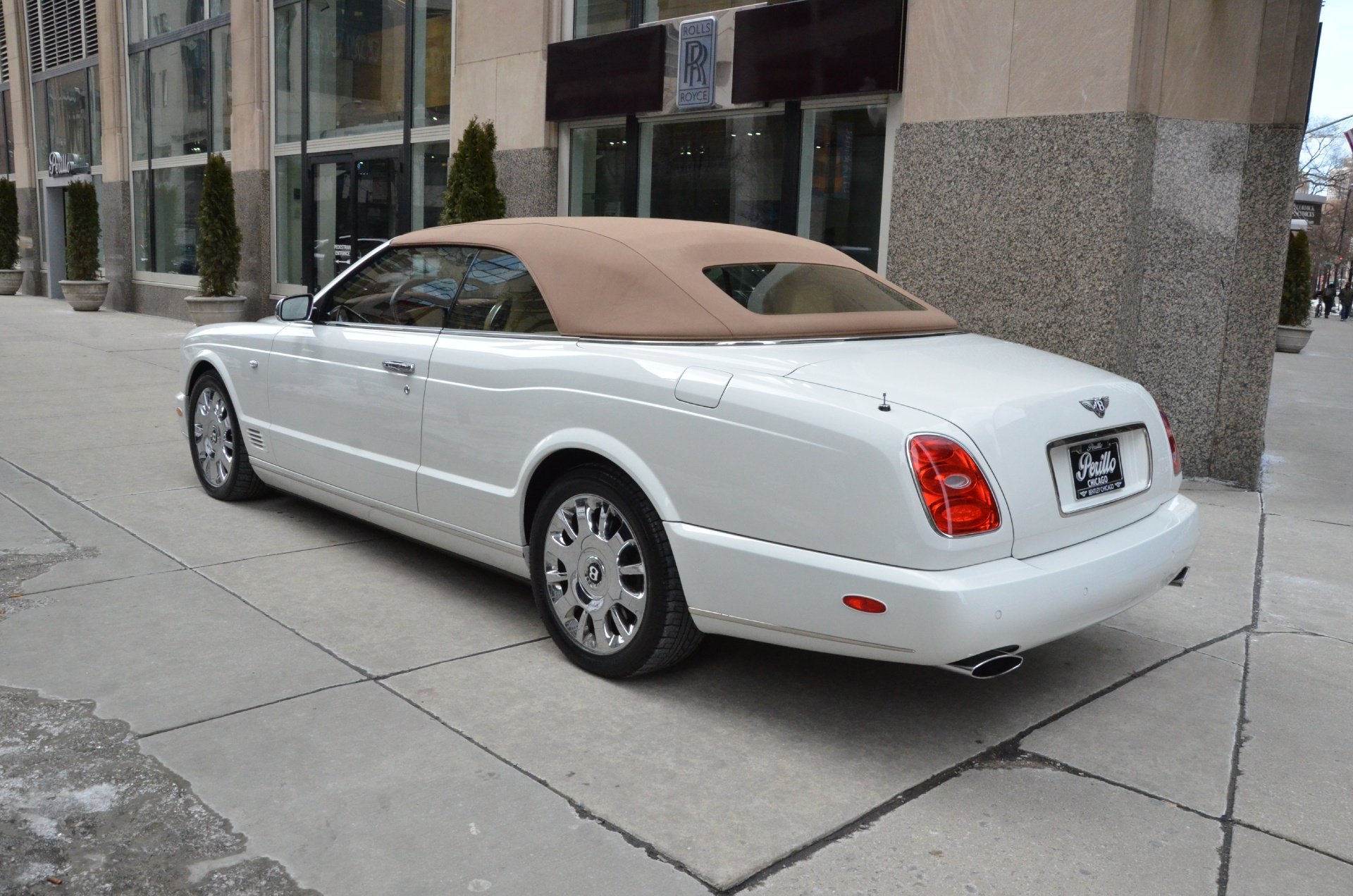 2008, Bentley, Azure, Convertible, Cars, White Wallpaper