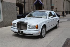 1999, Rolls royce, Silver, Seraph, Cars, White