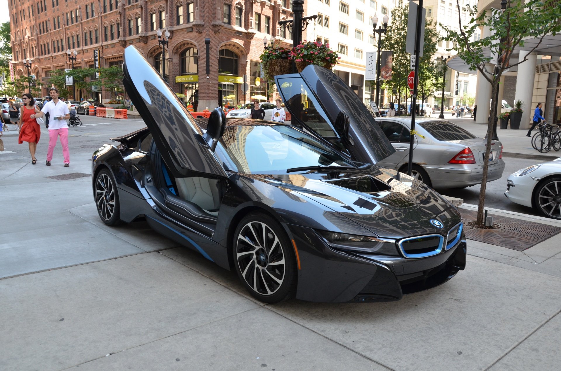 2014, Bmw i8, Cars, Coupe, Electric Wallpaper