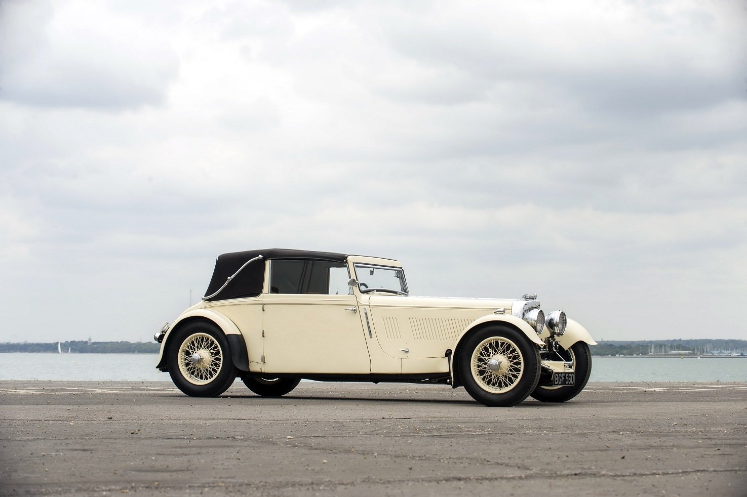 aston, Martin, Mkii, Drophead, Coupe, Enrico, Bertelli, Cars, Classic, 1935 Wallpaper