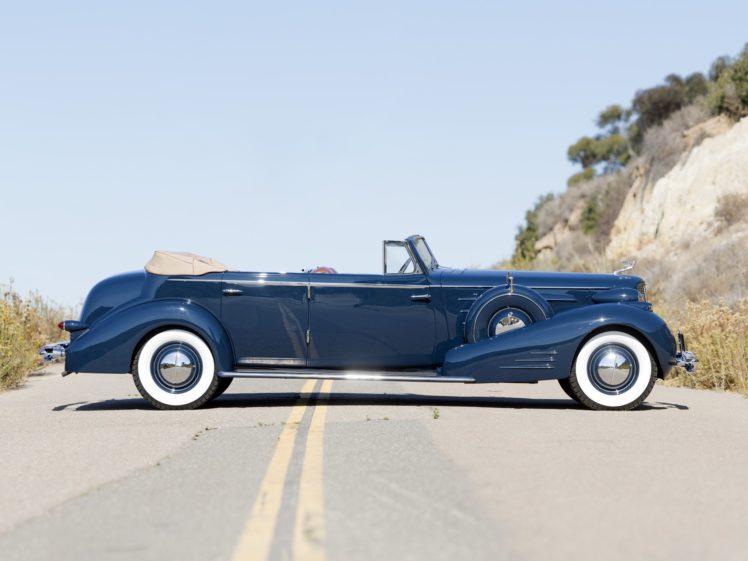1934, Cadillac, V16, 452 d, Convertible, Sedan, Fleetwood, Cars, Classic HD Wallpaper Desktop Background