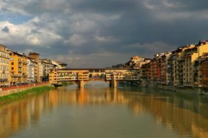 puente, Viejo, Florencia, Italia, Europa