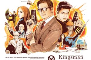 kingsman secret service, Sci fi, Action, Adventure, Comedy, Crime, Kingsman, Secret, Service, Poster
