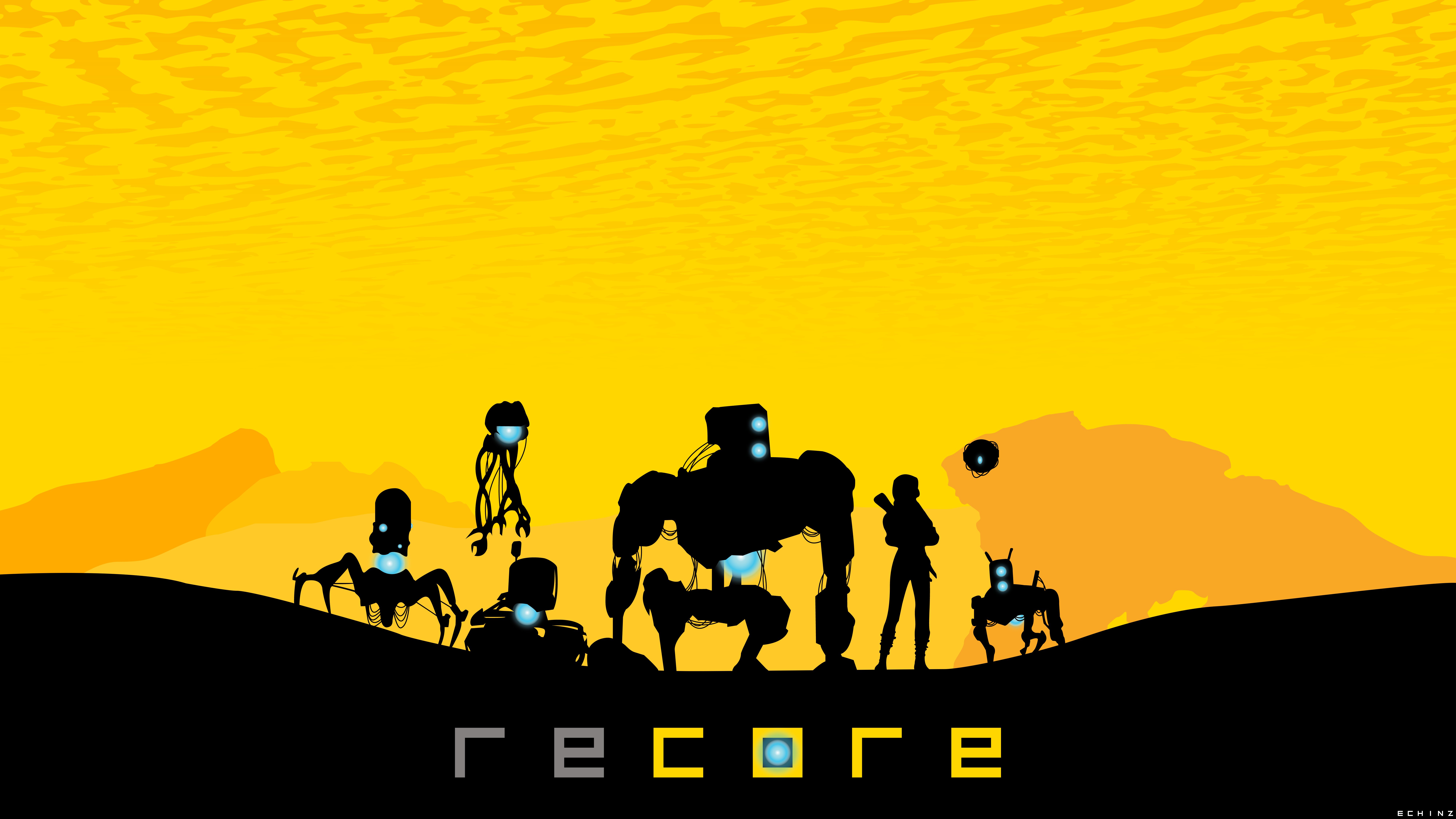 recore, Action, Adventure, Sci fi, 1recore, Futuristic, Fighting, Mmo, Rpg, Robot, Poster Wallpaper