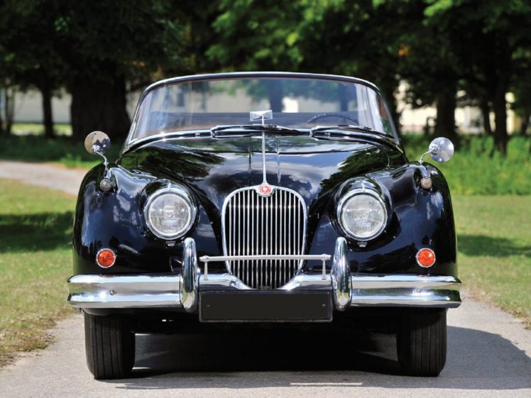 1958, Jaguar, Xk150, Drophead, Coupe, Cars, Classic HD Wallpaper Desktop Background
