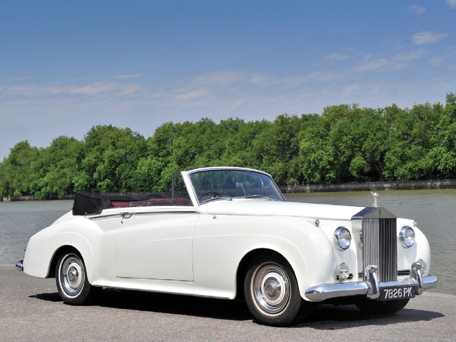 1959, Rolls royce, Silver, Cloud, Drophead, Coupe, Adaptation, Mulliner, Classic, Cars Wallpaper