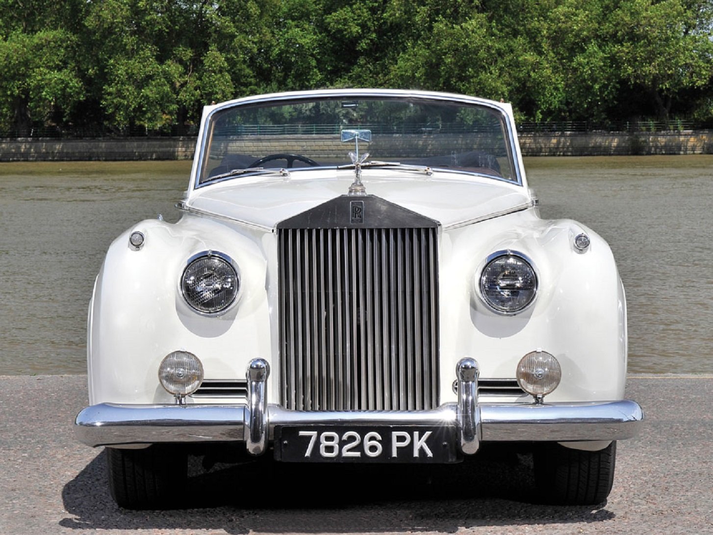 1959, Rolls royce, Silver, Cloud, Drophead, Coupe, Adaptation, Mulliner, Classic, Cars Wallpaper