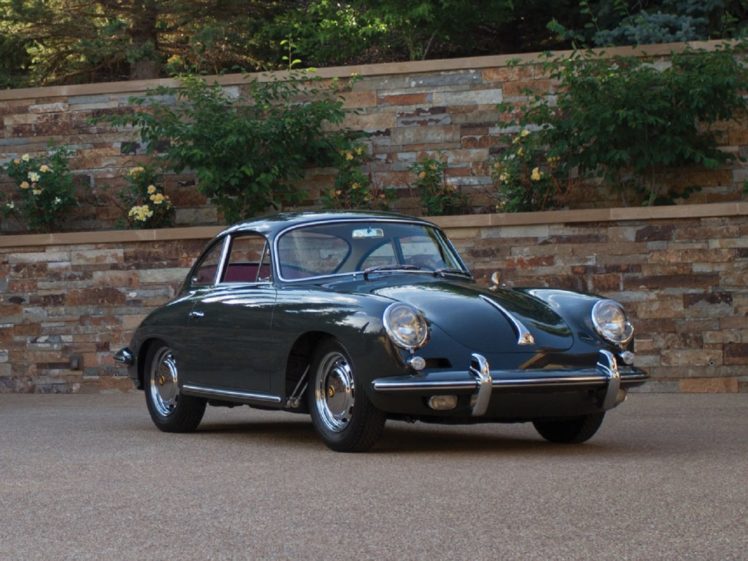 1964, Porsche, 356 c, Carrera 2, Coupe, Cars, Classic HD Wallpaper Desktop Background