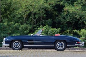 1957, Mercedes benz, 300 sl, Roadster, Cars, Classic