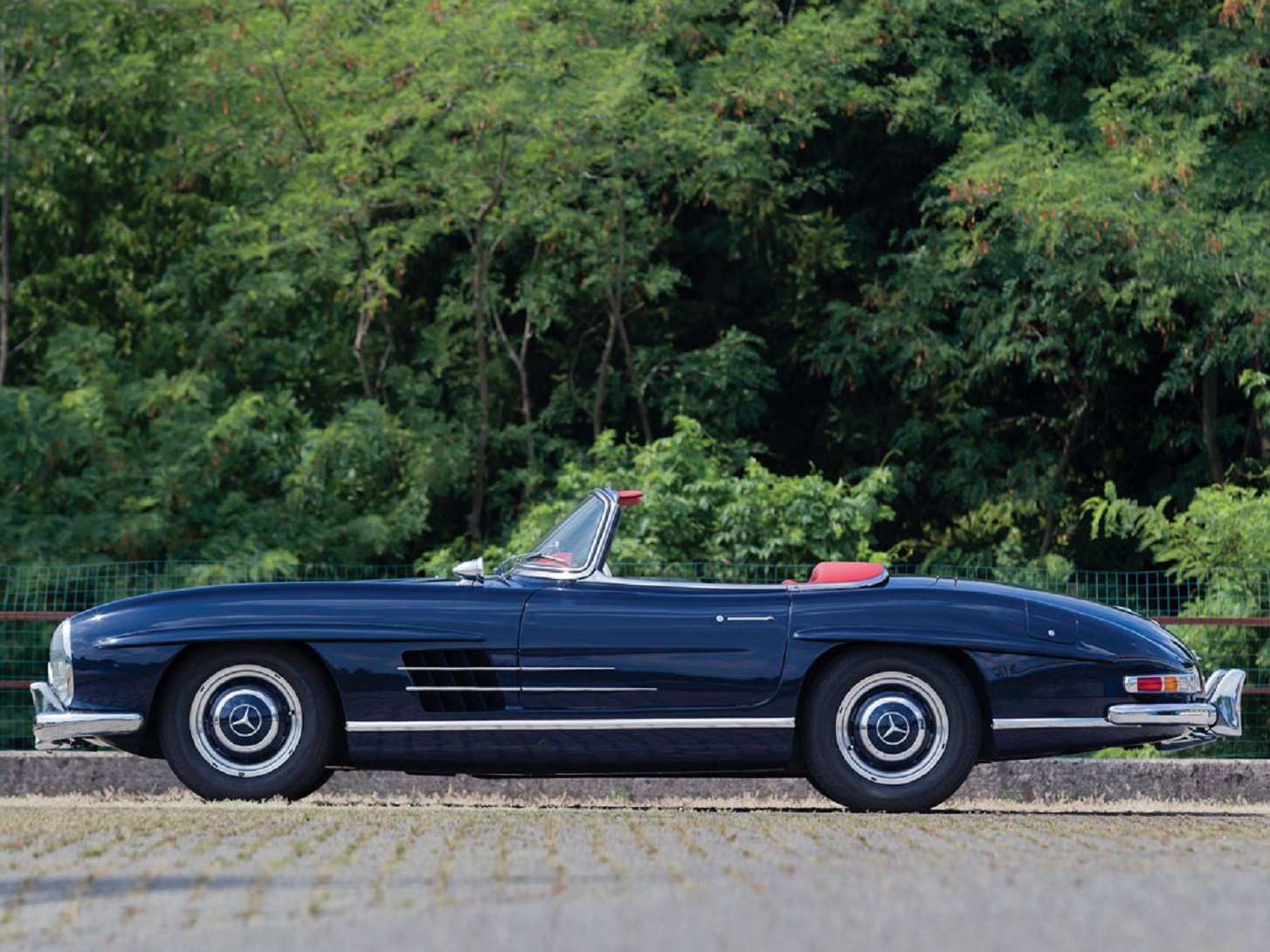 1957, Mercedes benz, 300 sl, Roadster, Cars, Classic Wallpaper