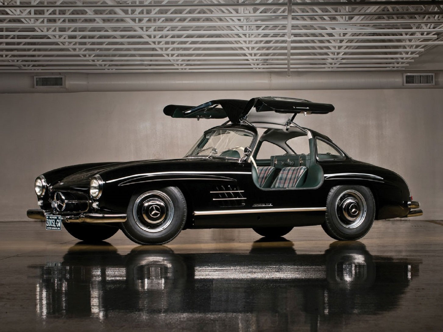1954, Mercedes benz, 300 sl, Gullwing, Cars, Classic Wallpaper