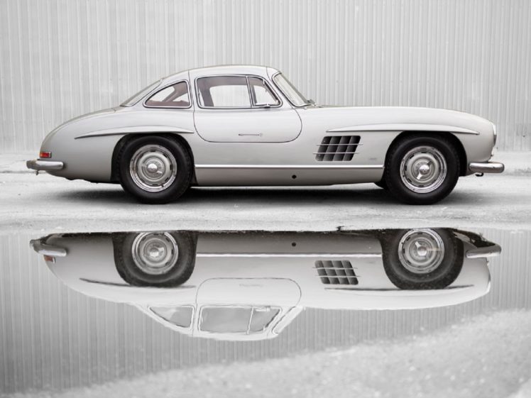 1955, Mercedes benz, 300 sl, Alloy, Gullwing, Cars, Classic HD Wallpaper Desktop Background