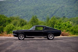1968, Ford, Mustang, Gt, Fastback, Muscle, Resto, Mod, Street, Rod, Streetrod, Cruiser, Black, Usa,  02