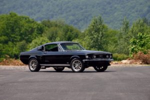 1968, Ford, Mustang, Gt, Fastback, Muscle, Resto, Mod, Street, Rod, Streetrod, Cruiser, Black, Usa,  09
