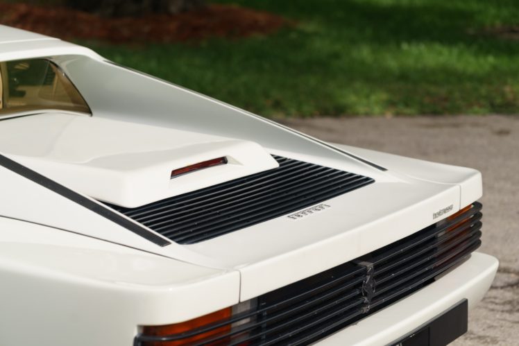 1986, Ferrari, Testarossa, Supercar, Classic, White, Italy,  09 HD Wallpaper Desktop Background