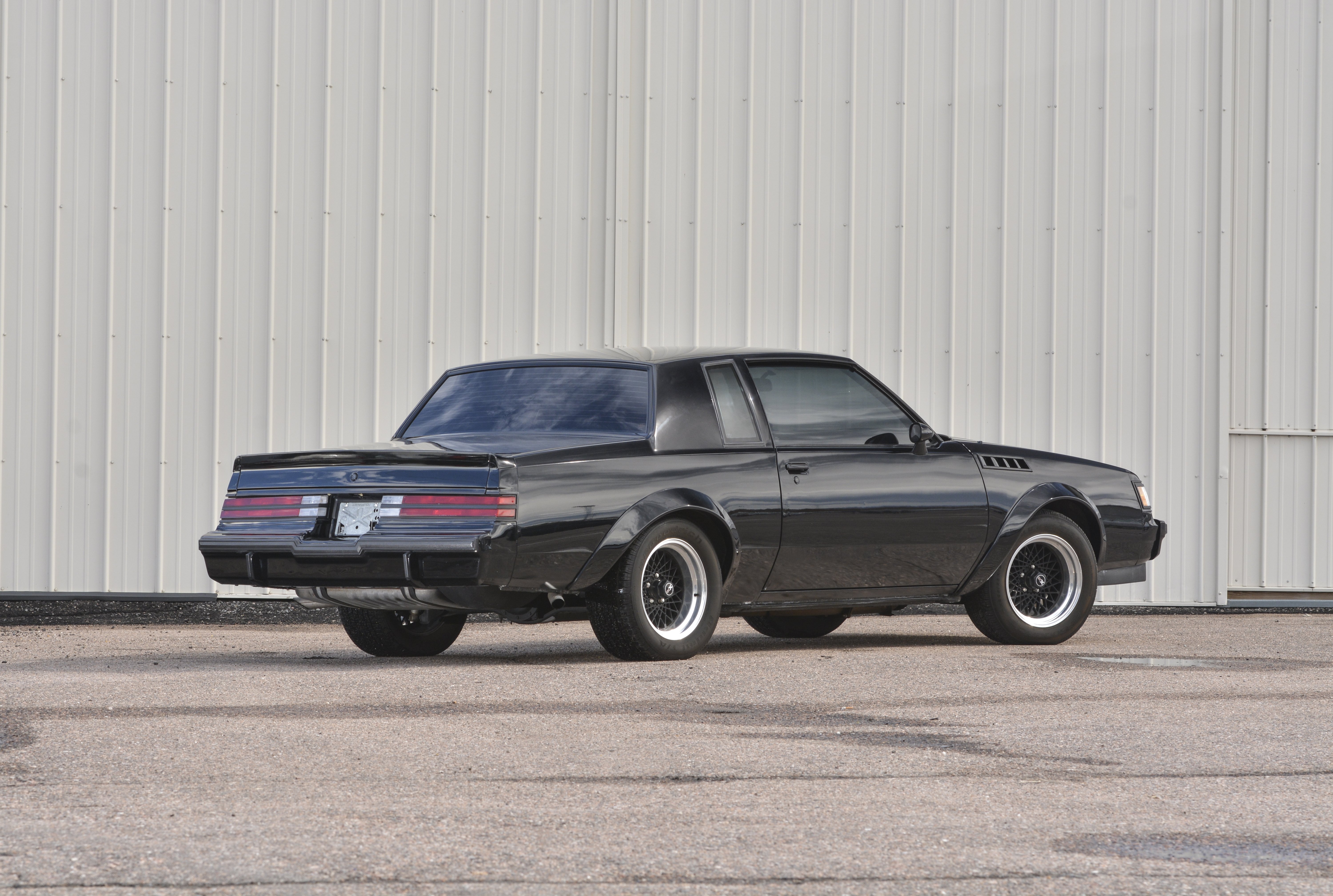 1987, Buick, Grand, National, Muscle, Classic, Old, Original, Black, Usa,  02 Wallpaper