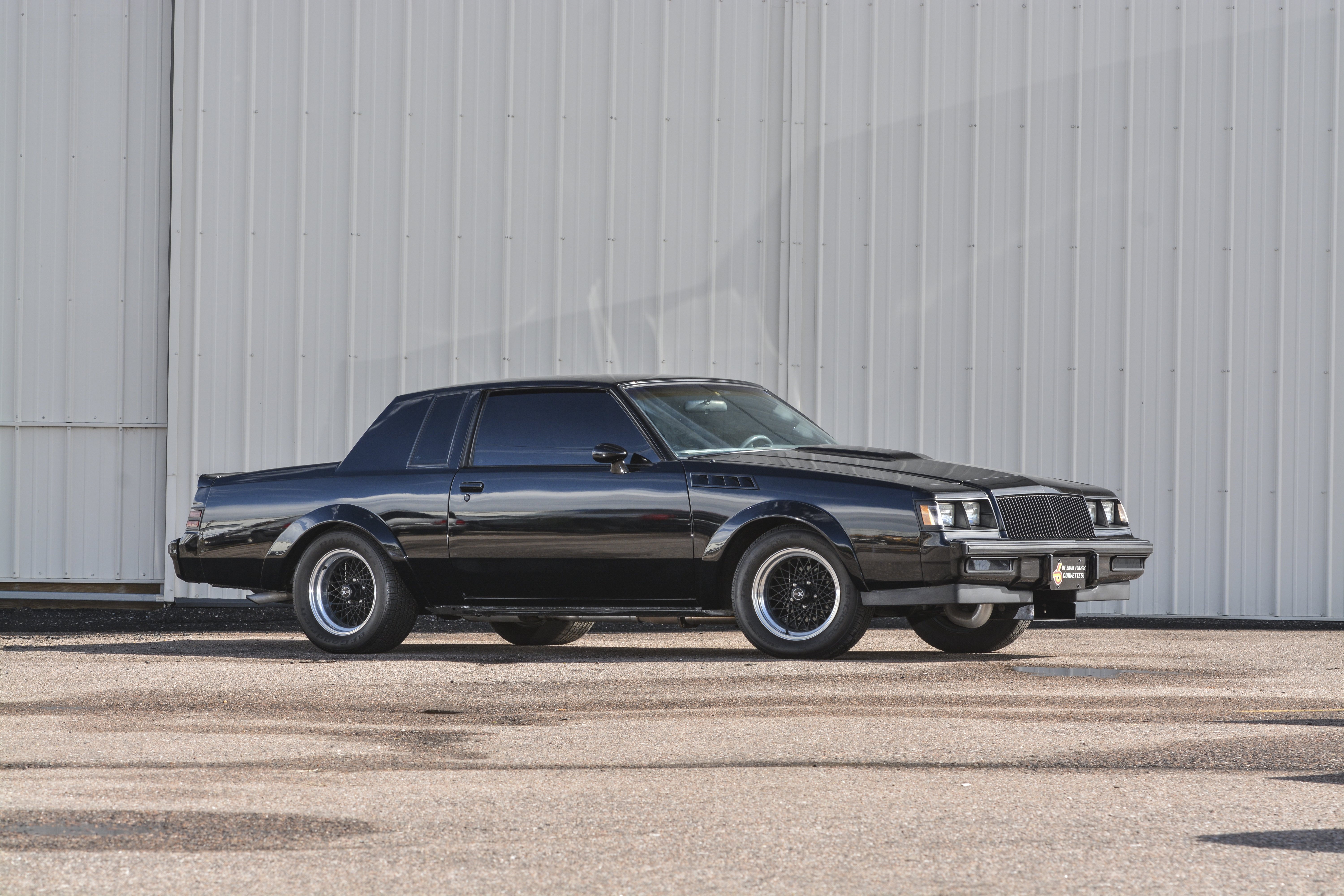 1987, Buick, Grand, National, Muscle, Classic, Old, Original, Black, Usa,  07 Wallpaper