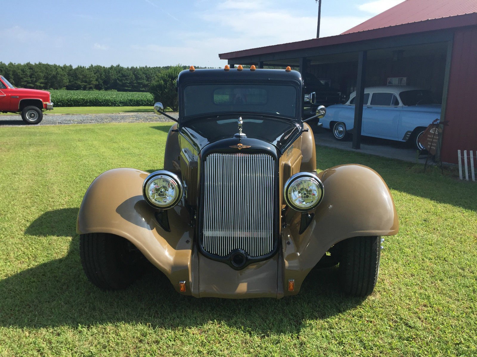 1935, Dodge, Pickup, Hot, Rod, Rods, Custom Wallpaper