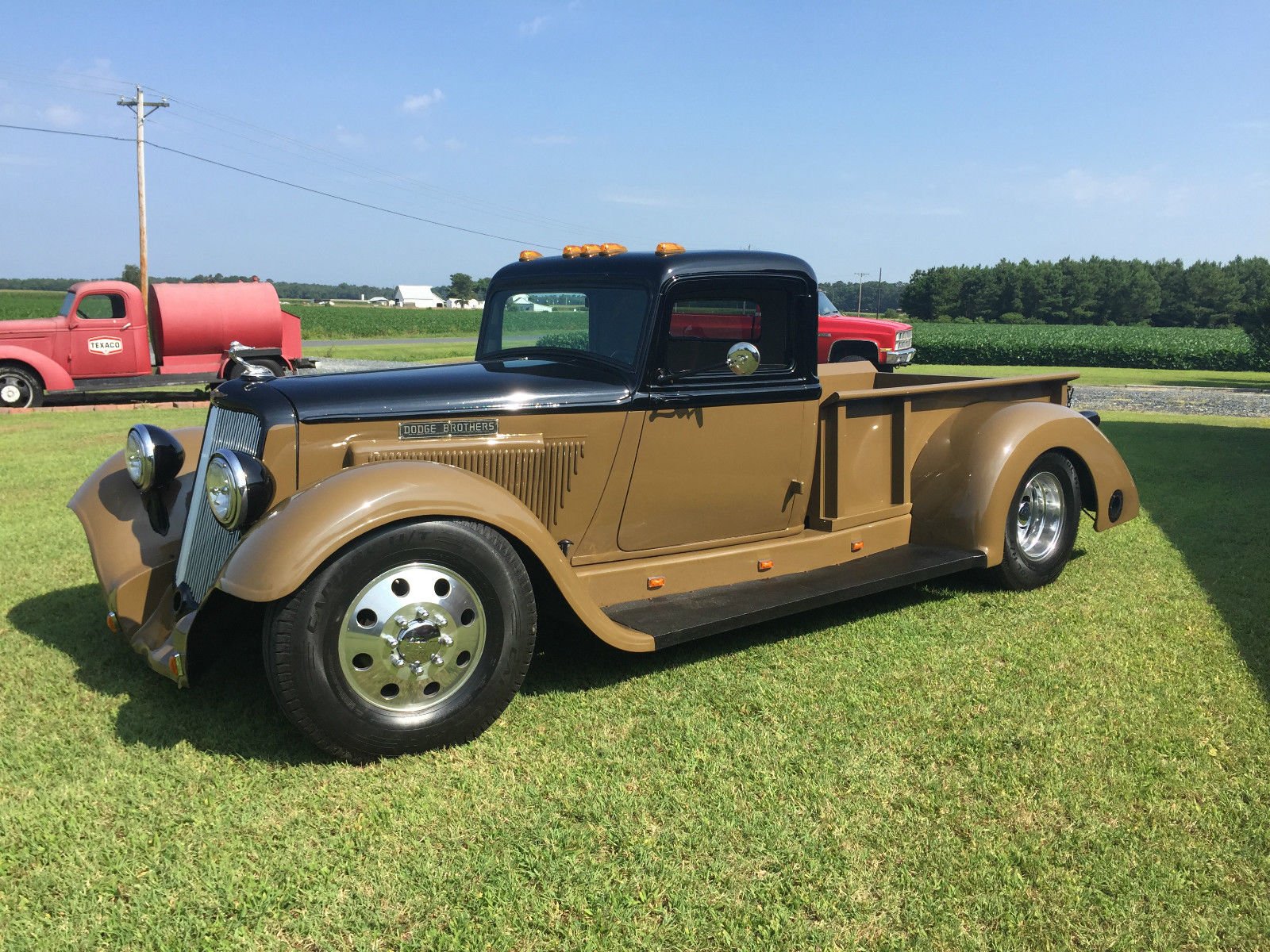 1935, Dodge, Pickup, Hot, Rod, Rods, Custom Wallpaper