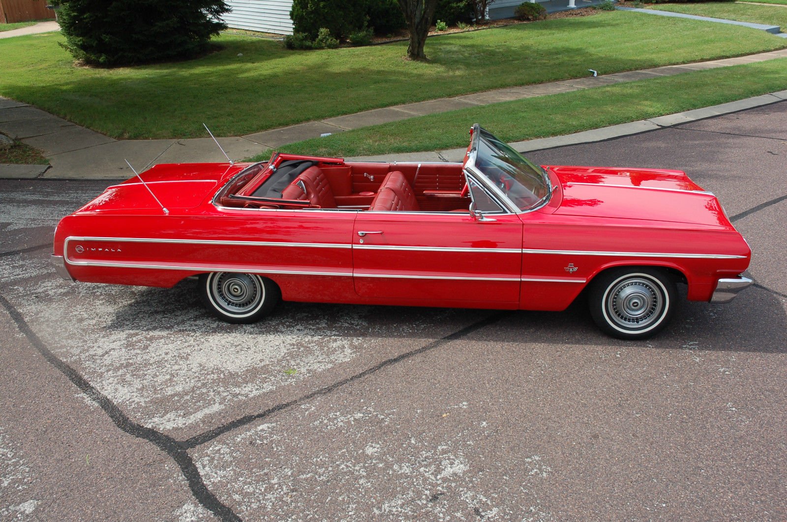 1964, Chevrolet, Impala, Hot, Rod, Rods, Custom, Convertible Wallpaper