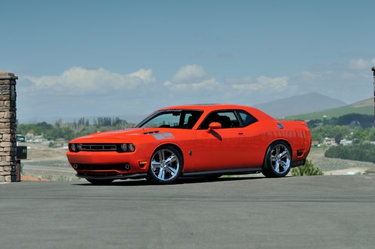 2009, Dodge, Challenger, Saleen, Sms, 570x, Muscle, Supercar, Usa,  01 HD Wallpaper Desktop Background