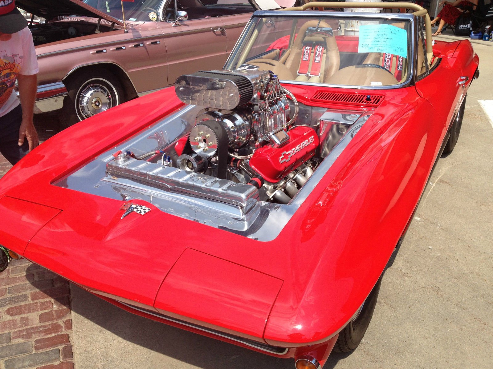 1964, Chevrolet, Corvette, Hot, Rod, Rods, Custom Wallpaper