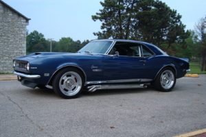 1968, Chevrolet, Camaro, Ss, Hot, Rod, Rods, Custom