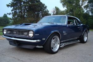 1968, Chevrolet, Camaro, Ss, Hot, Rod, Rods, Custom