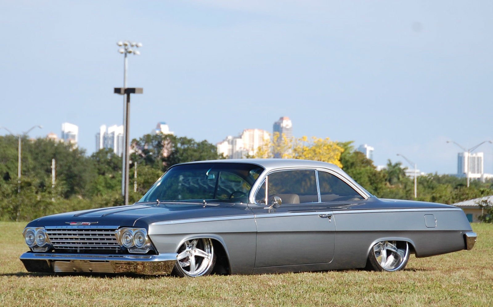 1962, Chevrolet, Bel, Air, Lowrider, Hot, Rod, Rods, Custom Wallpaper