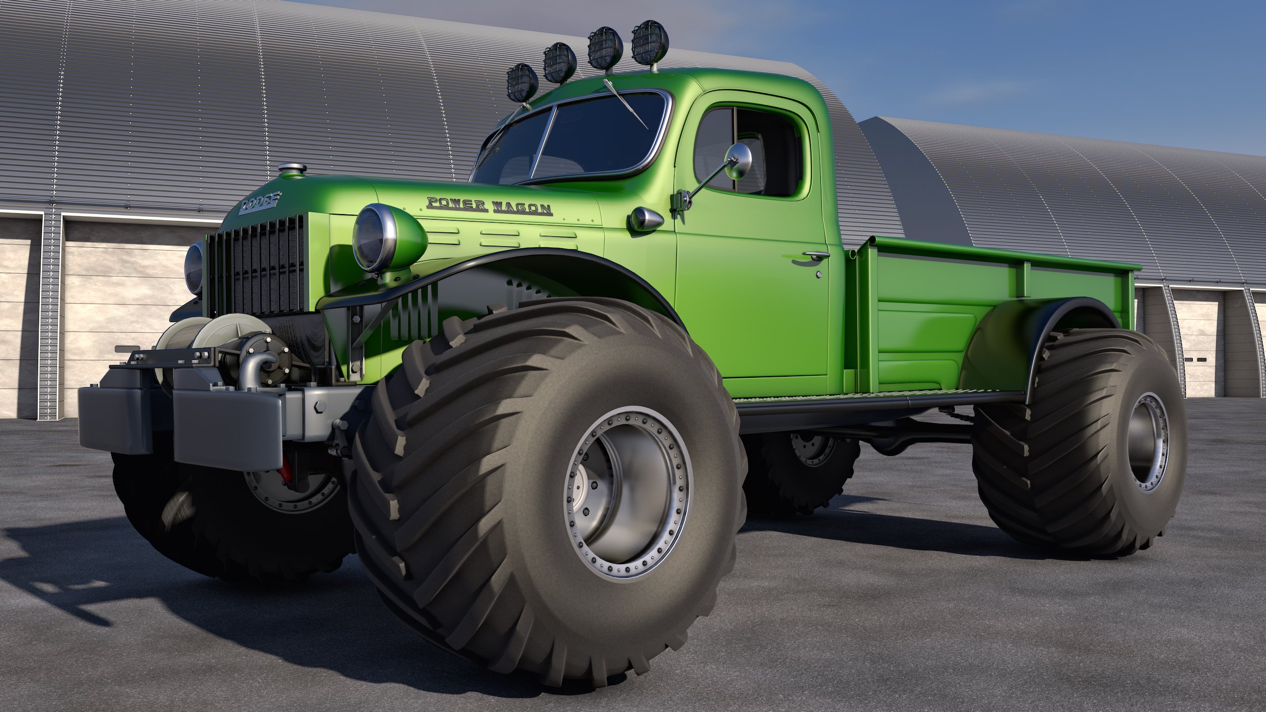 Dodge Power Wagon monstra