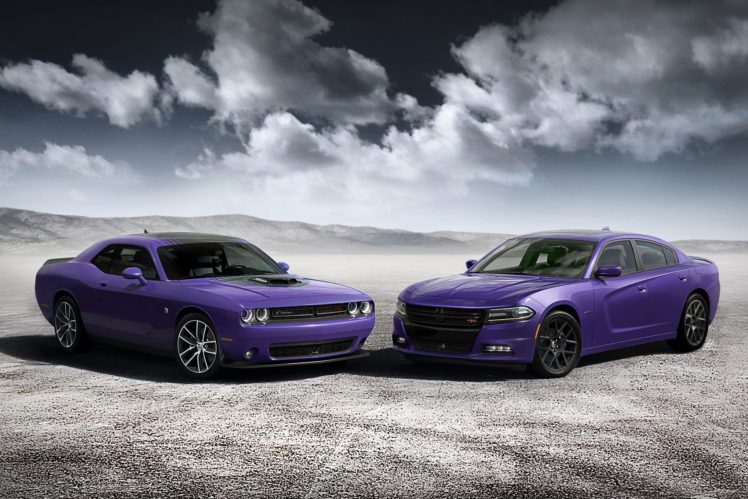 2016, Dodge, Challenger, Charger, Plum, Crazy, Limited, Edition, Supercar, Muscle, Usa,  01 HD Wallpaper Desktop Background