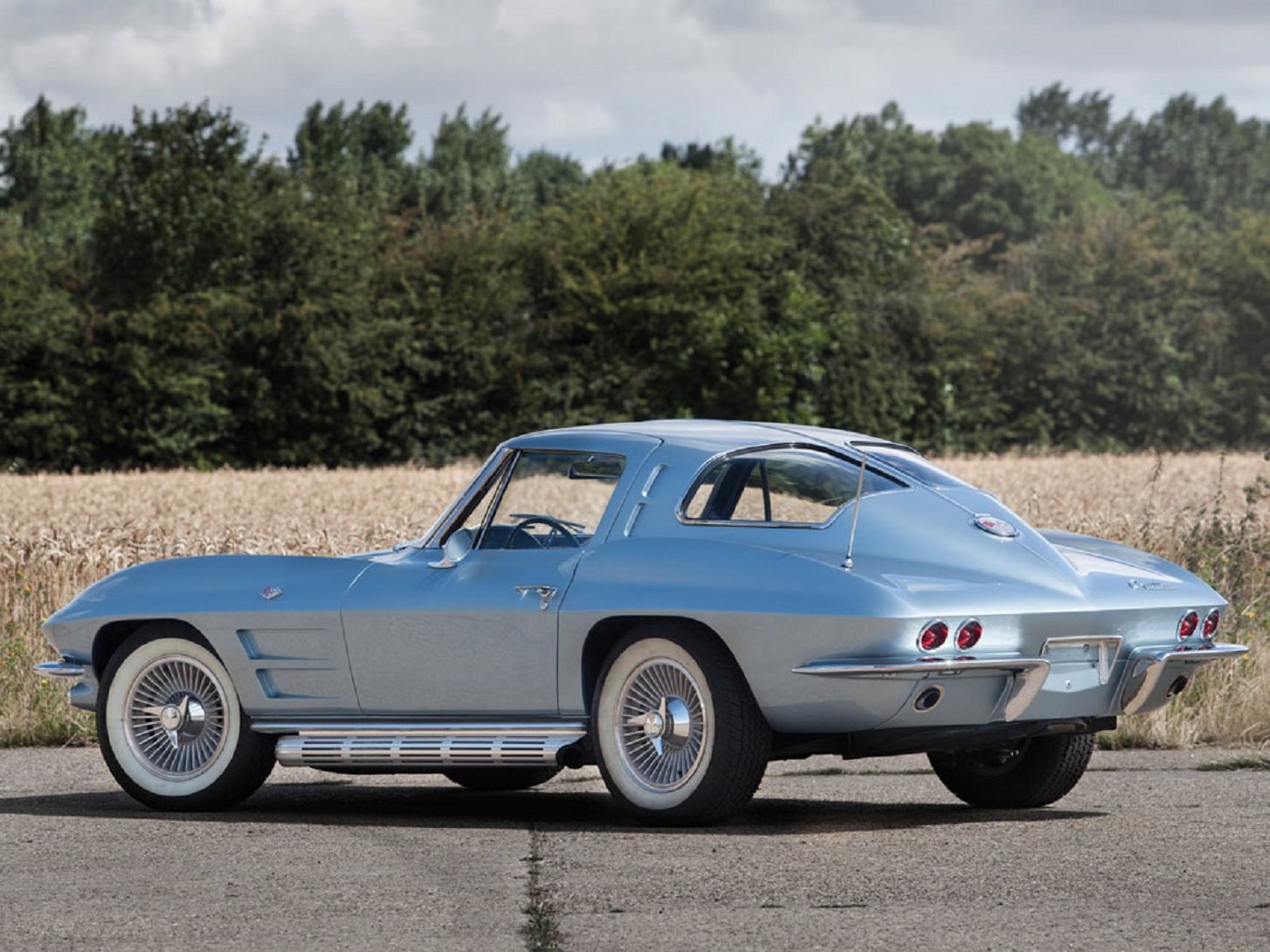 1963, Chevrolet, Corvette, Sting, Ray, Split window, Coupe, Cars, Classic Wallpaper