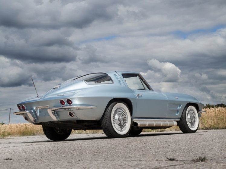 1963, Chevrolet, Corvette, Sting, Ray, Split window, Coupe, Cars, Classic HD Wallpaper Desktop Background