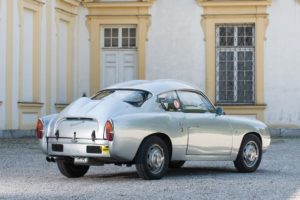 1958, Fiat abarth, 750 gt, Dubble, Bubble, Zagato, Cars, Classic