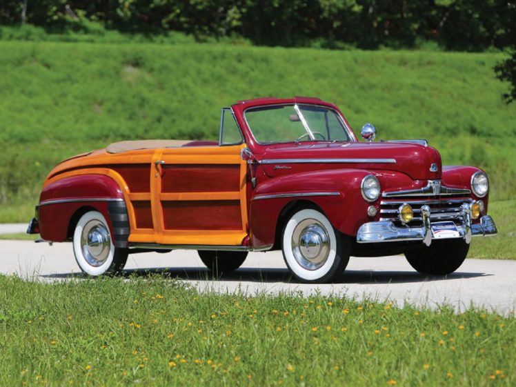 1947, Ford, Super, Deluxe, Sportsman, Convertible, Cars, Classic HD Wallpaper Desktop Background