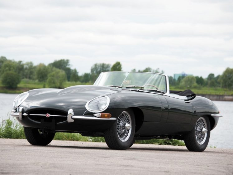 1961, Jaguar, E type, Series 1, Roadster, Cars, Classic HD Wallpaper Desktop Background