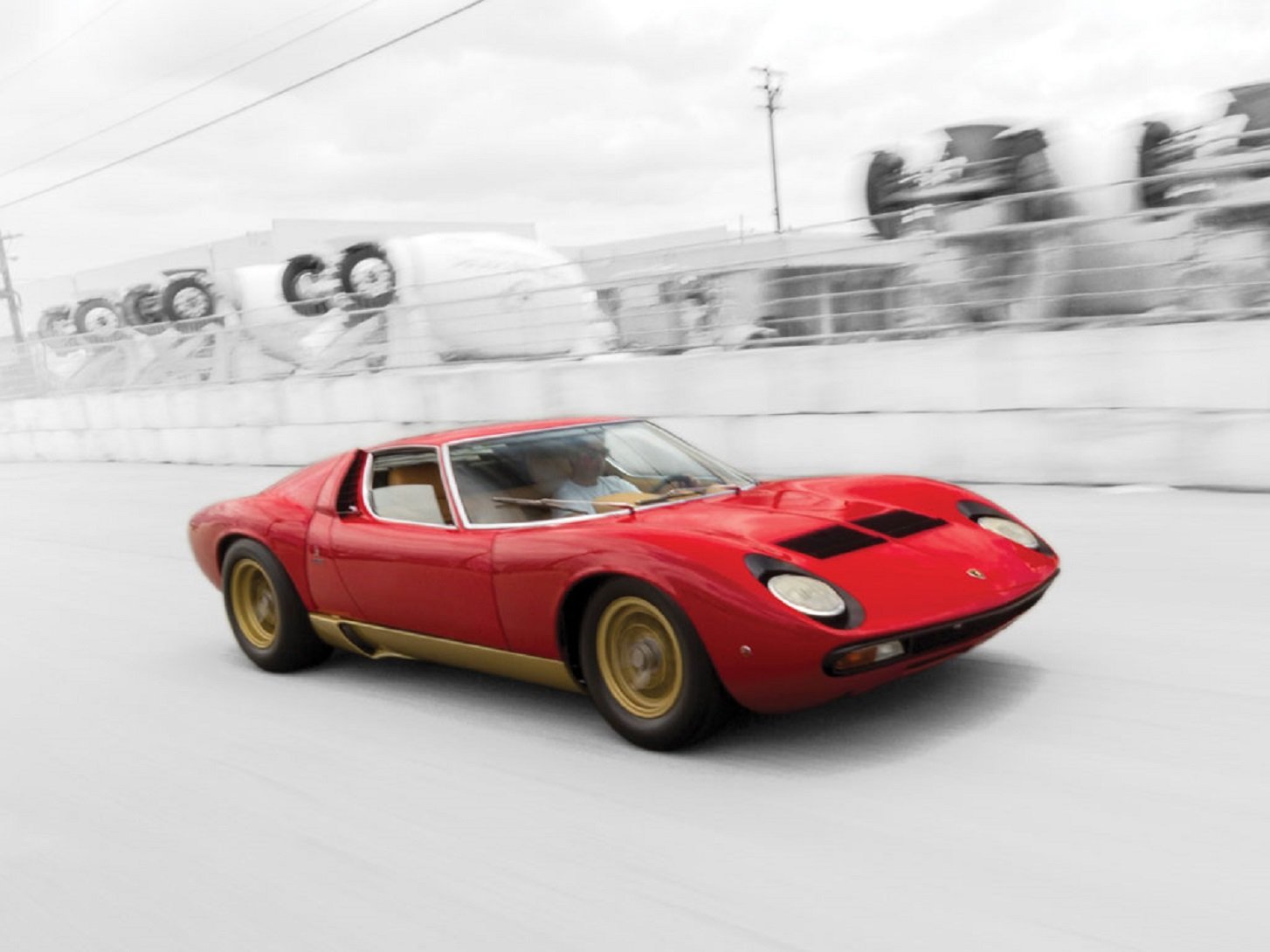 1971, Lamborghini, Miura, P400 sv, Cars, Classic Wallpaper