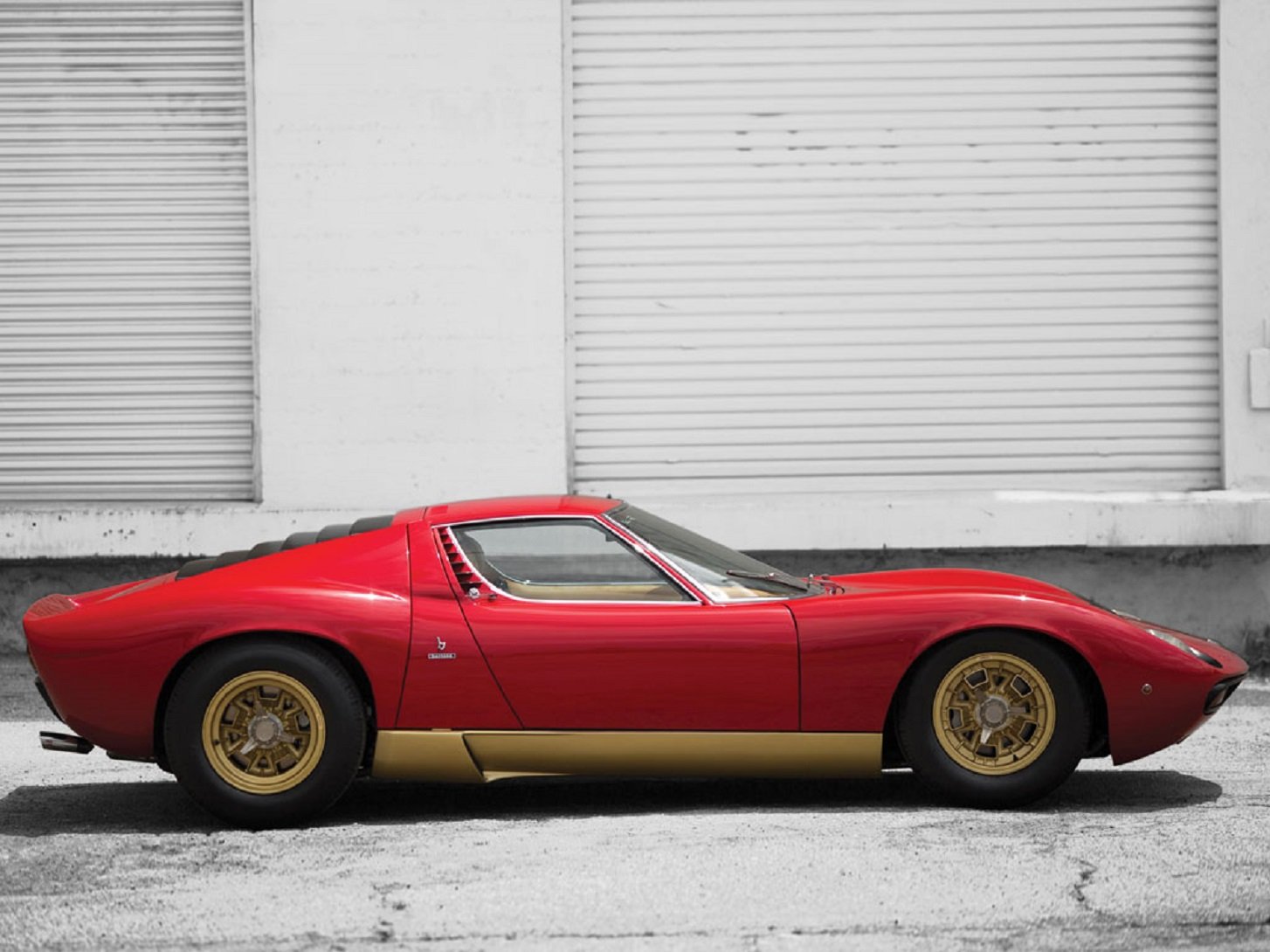 1971, Lamborghini, Miura, P400 sv, Cars, Classic Wallpaper