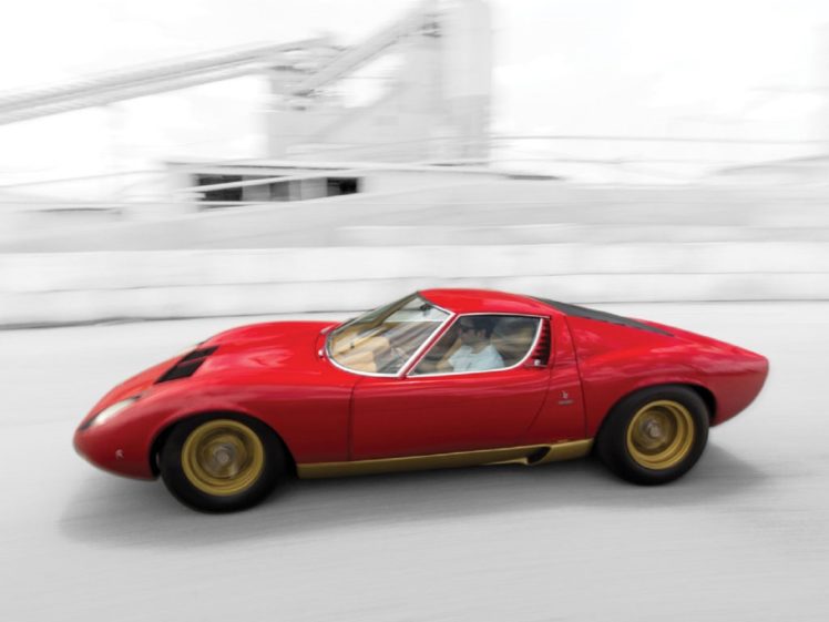 1971, Lamborghini, Miura, P400 sv, Cars, Classic HD Wallpaper Desktop Background