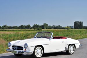 1961, Mercedes benz, 190 sl, Cars, Classic