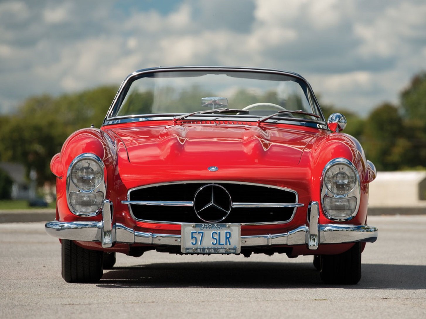 1957, Mercedes benz, 300 sl, Roadster, Cars, Classic Wallpaper