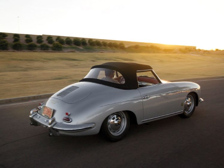 1960, Porsche, 356 b, 1600 s, Roadster, Classic, Cars HD Wallpaper Desktop Background