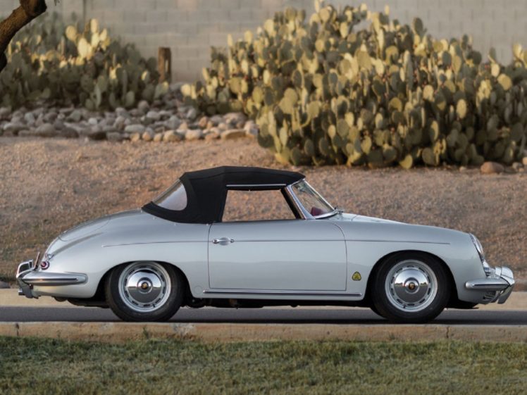 1960, Porsche, 356 b, 1600 s, Roadster, Classic, Cars HD Wallpaper Desktop Background